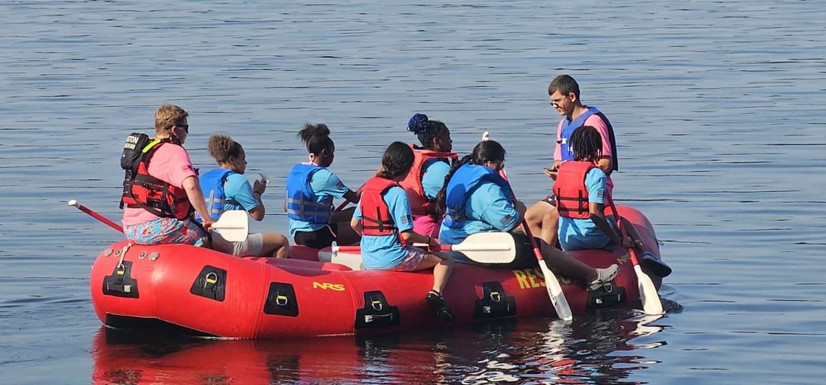 Water rescue training