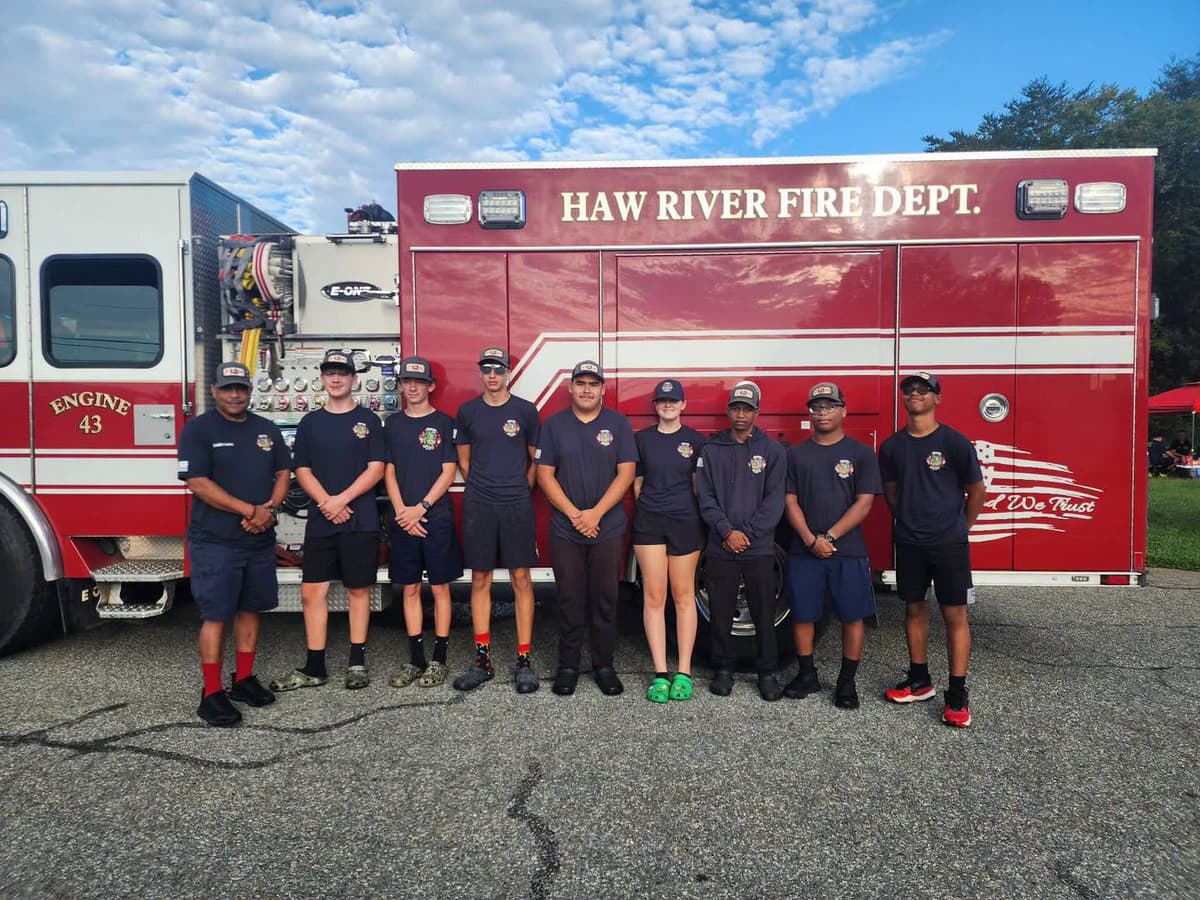 Gaston Cadets Place Second at Alamance County Competition