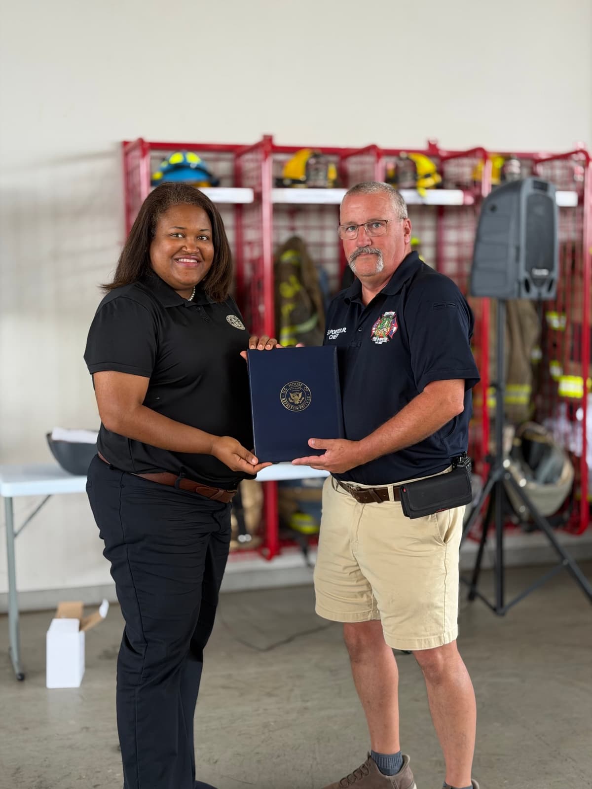 Congressman Don Davis Recognizes Gaston's Kids Fire Camp